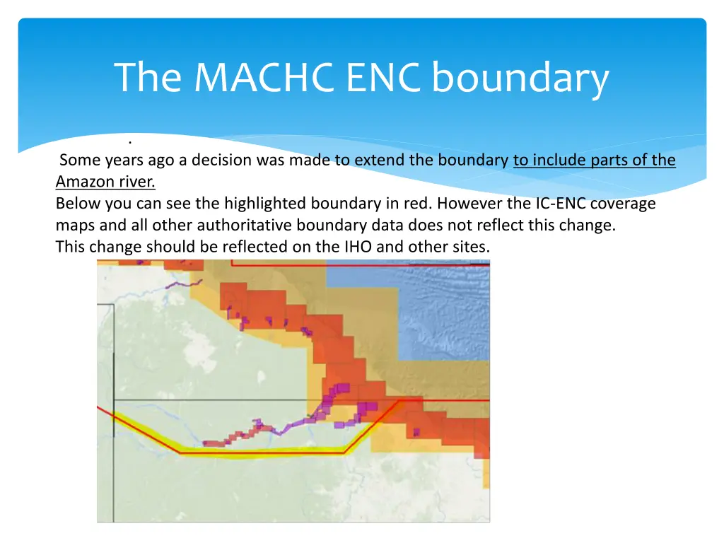 the machc enc boundary