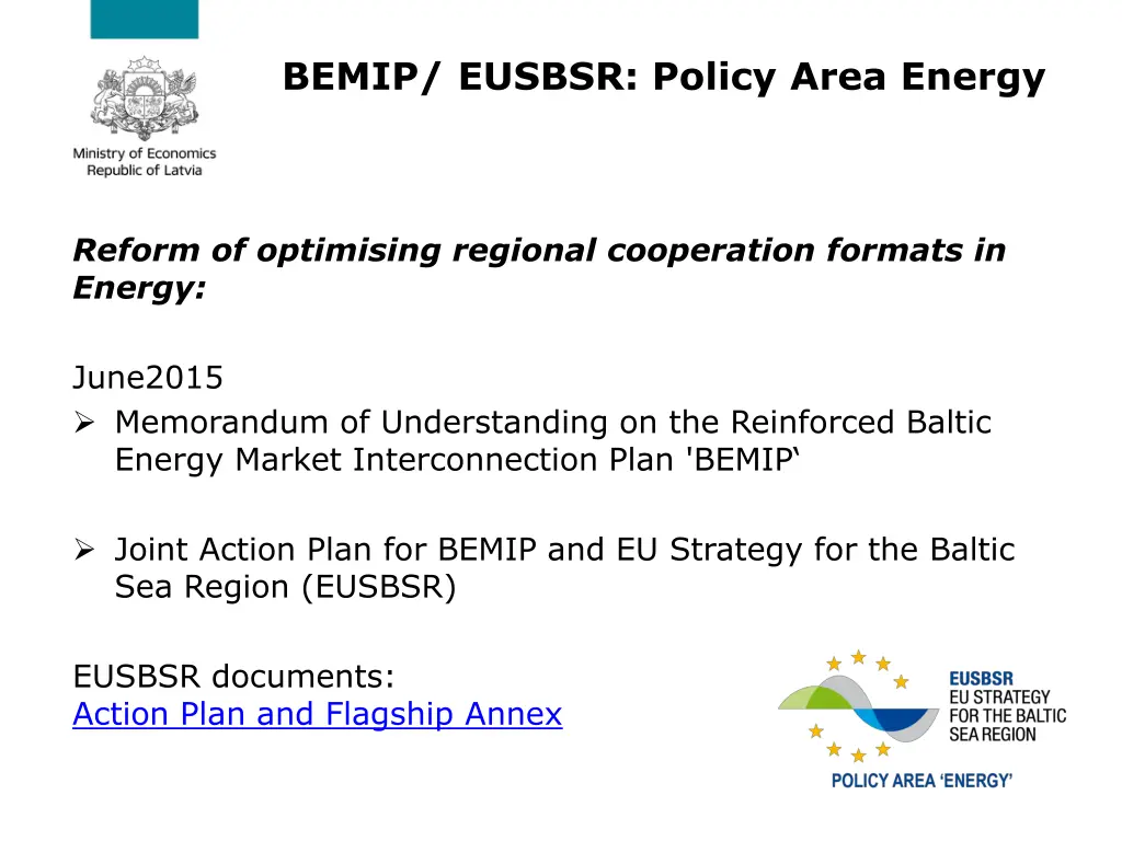 bemip eusbsr policy area energy