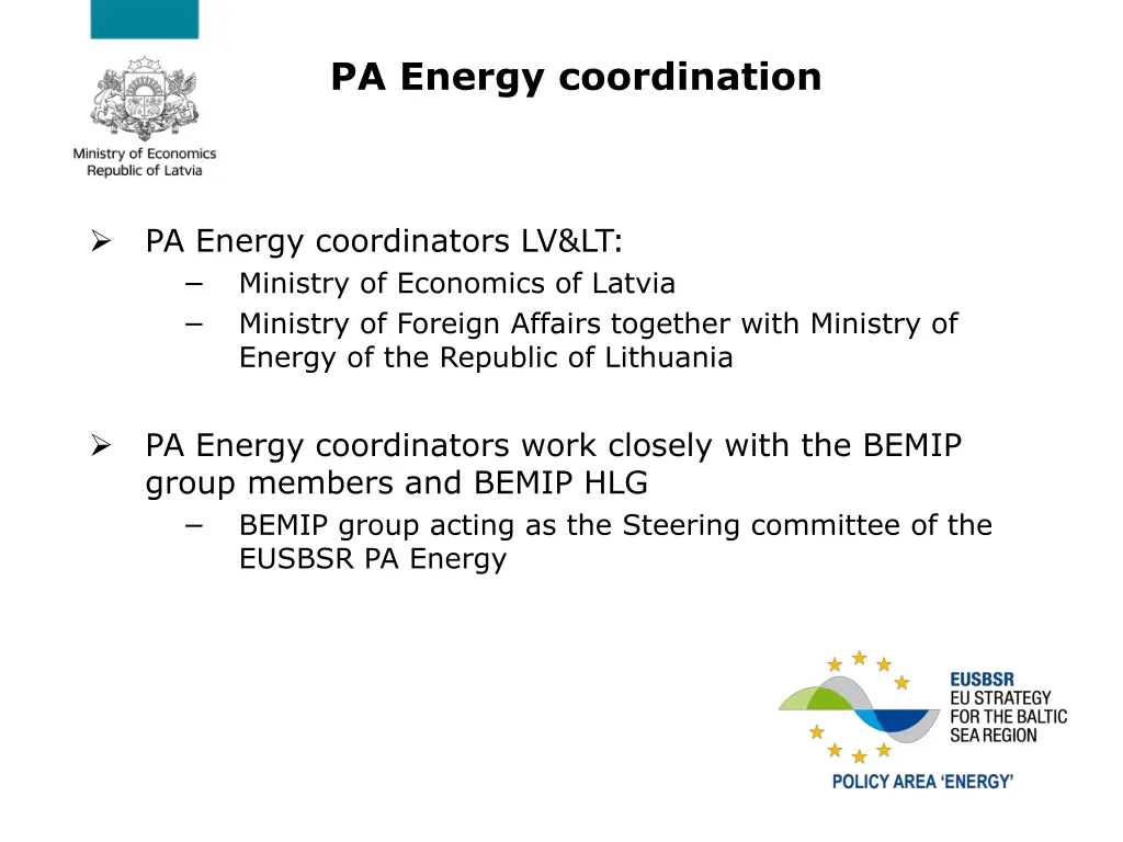 pa energy coordination