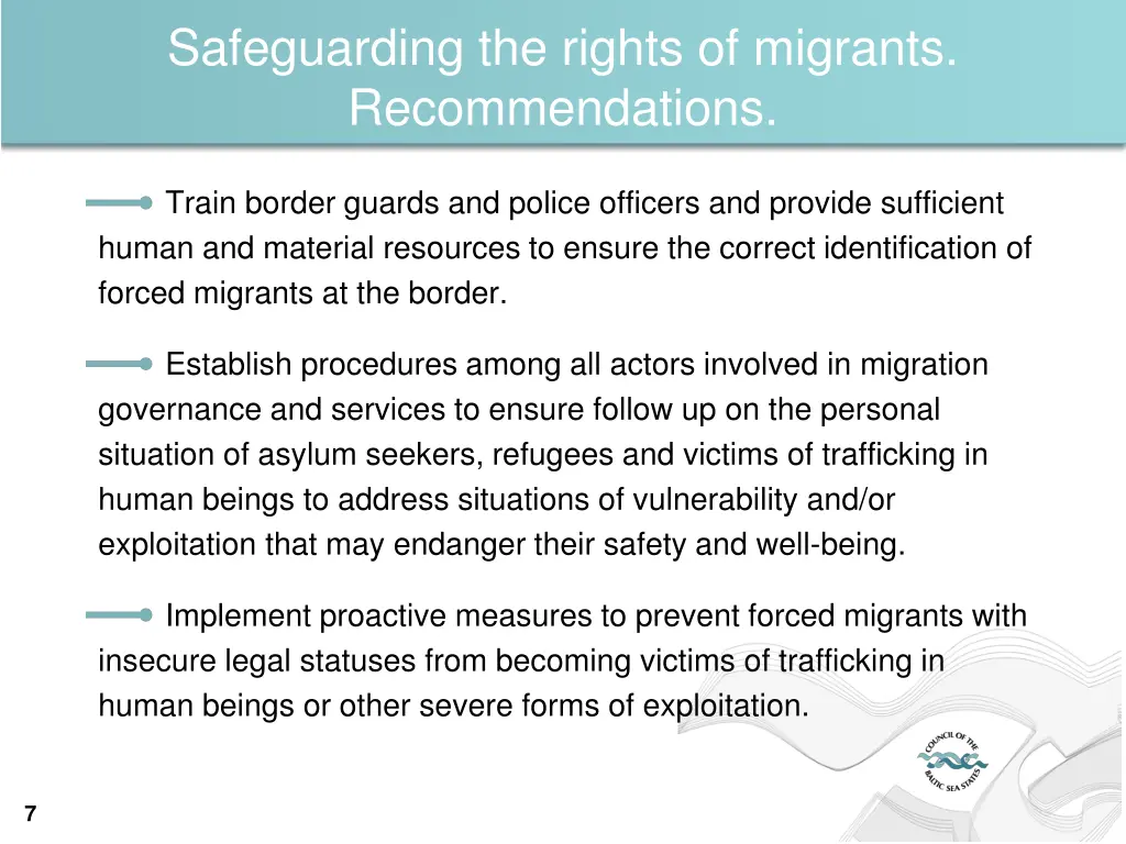 safeguarding the rights of migrants