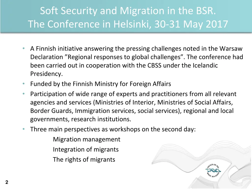 soft security and migration