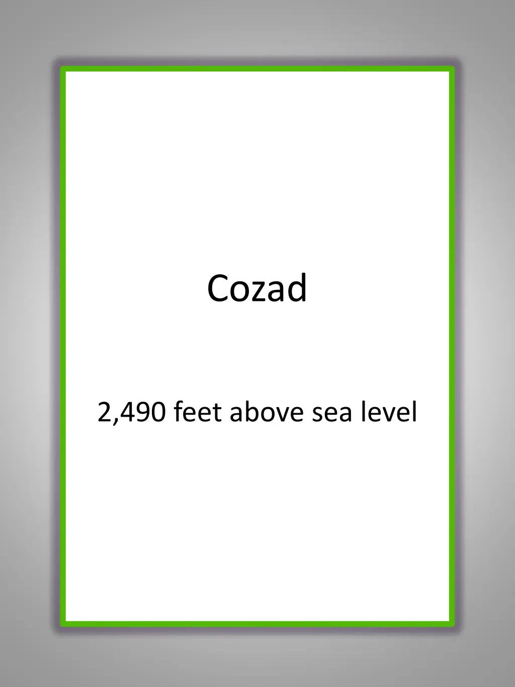 cozad