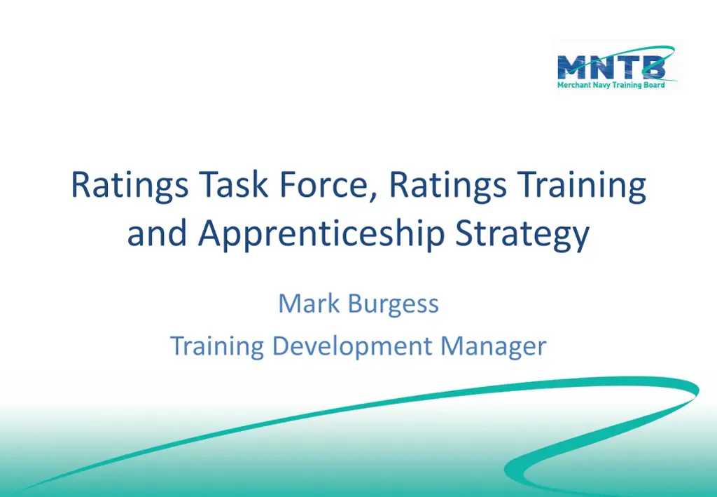 ratings task force ratings training