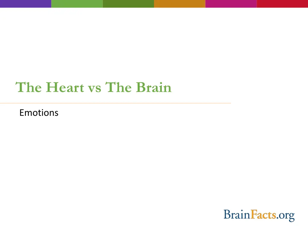 the heart vs the brain