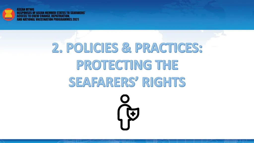 2 policies practices protecting the seafarers