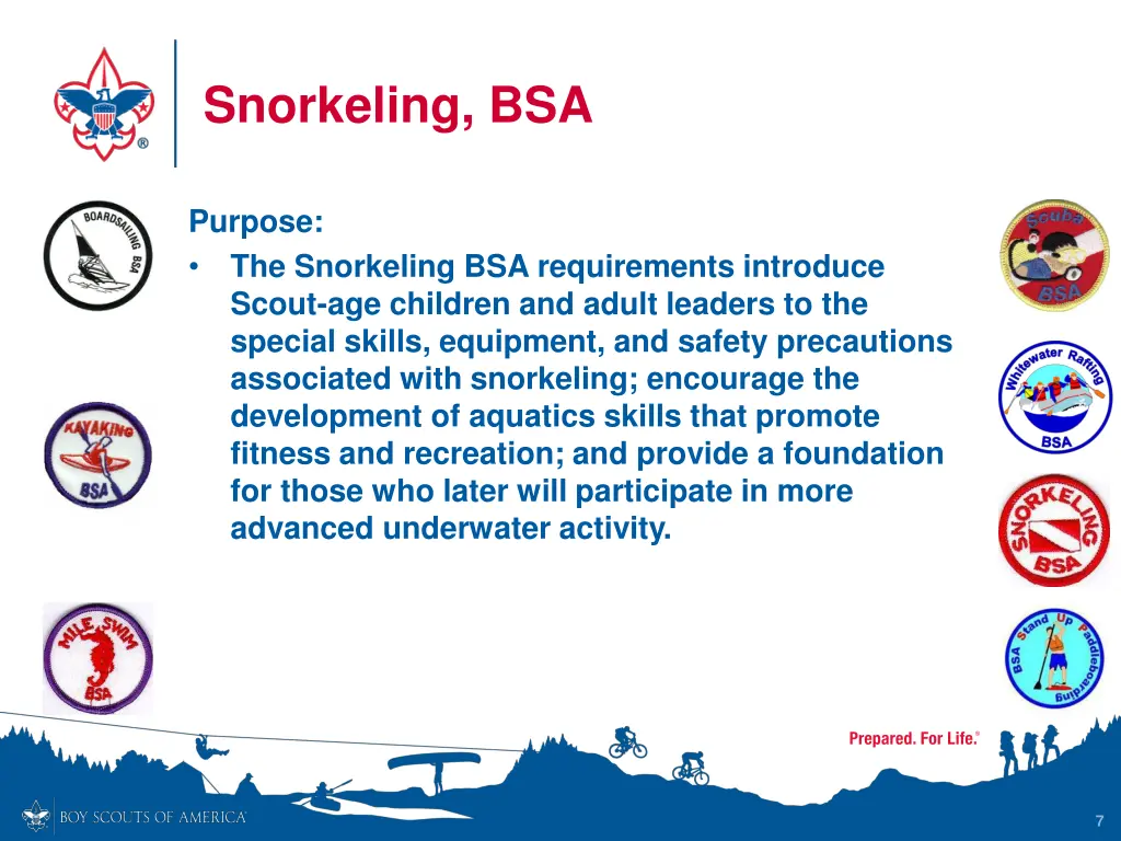 snorkeling bsa