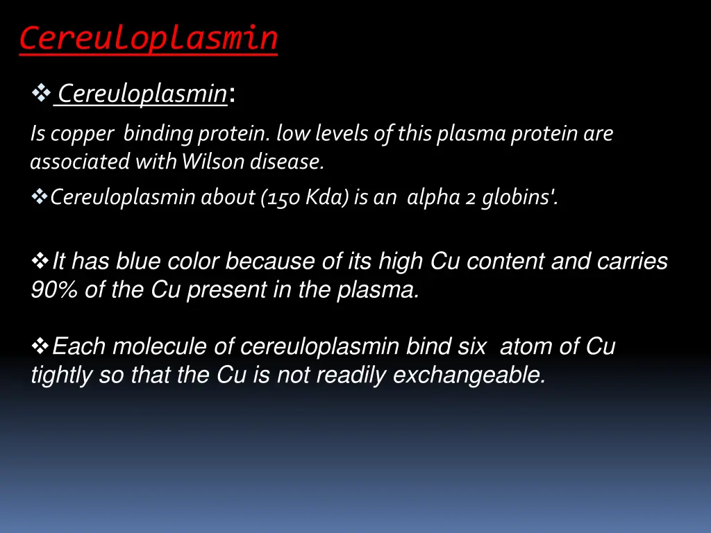 cereuloplasmin