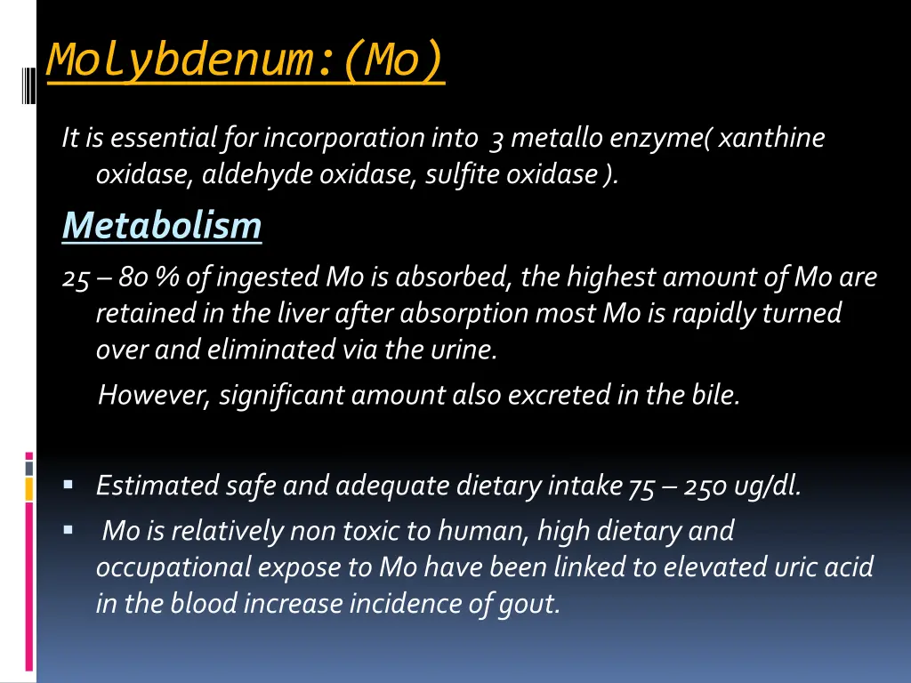 molybdenum mo