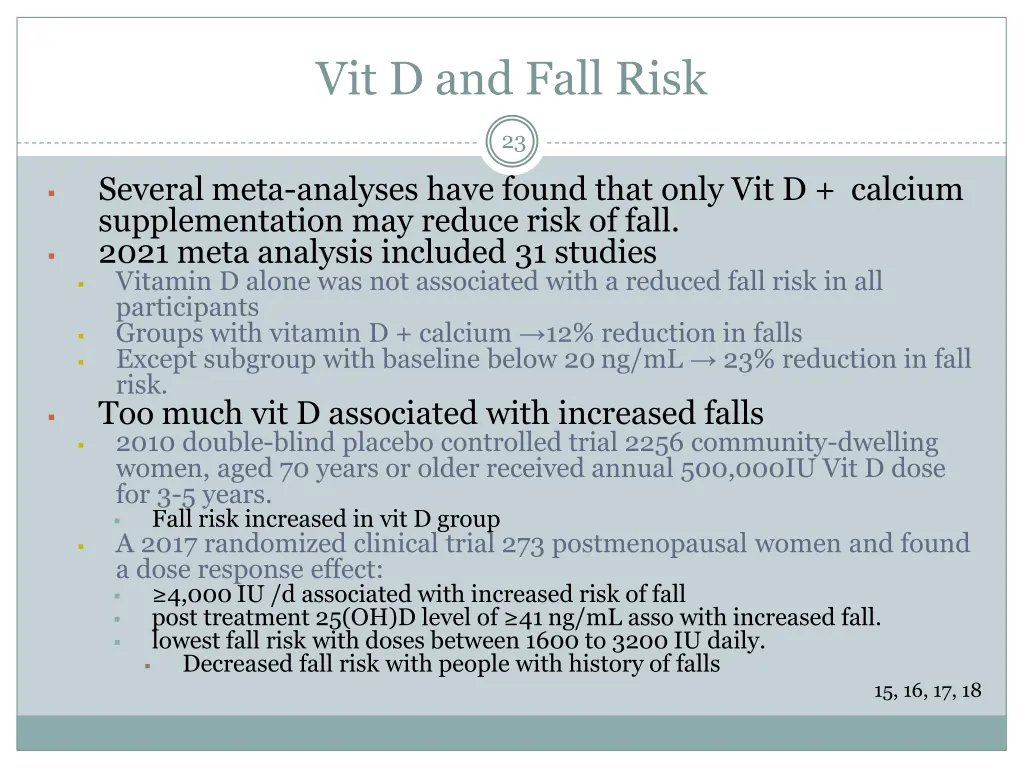 vit d and fall risk