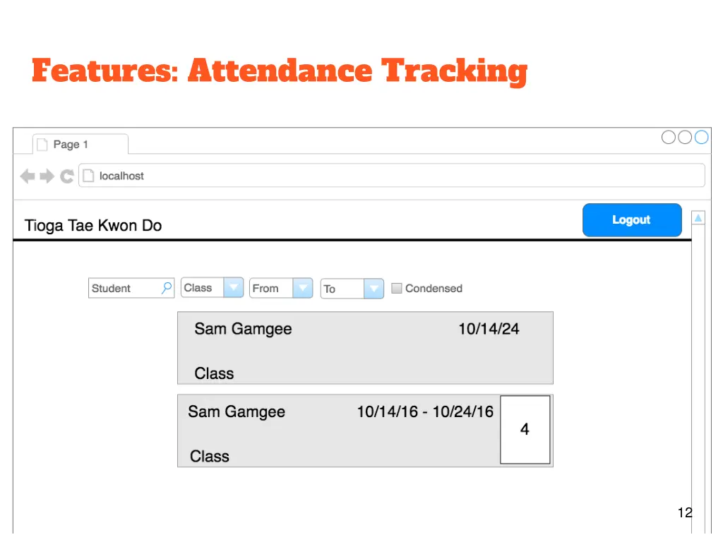 features attendance tracking 1