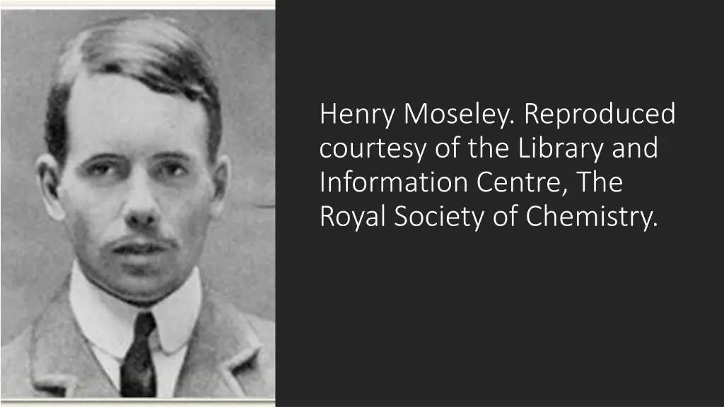 henry moseley reproduced courtesy of the library