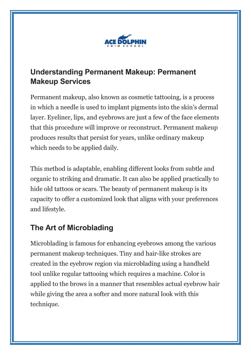 understanding permanent makeup permanent makeup