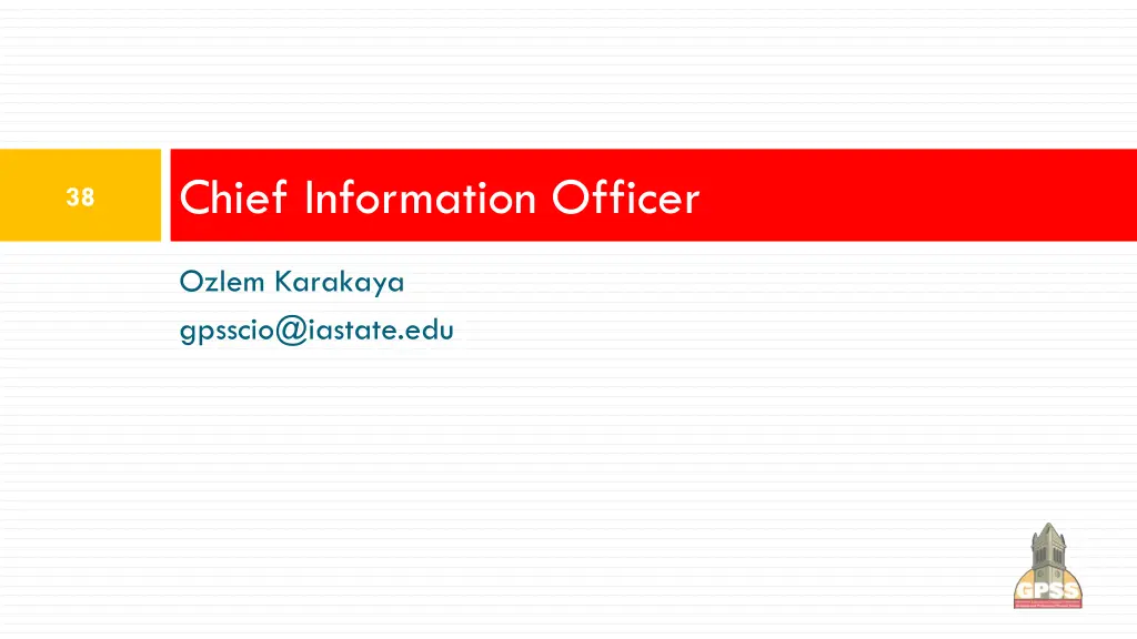 chief information officer