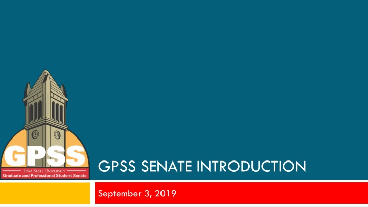 gpss senate introduction