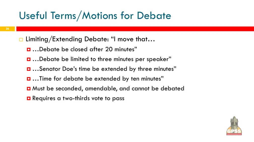 useful terms motions for debate 2