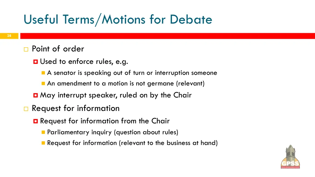 useful terms motions for debate 4