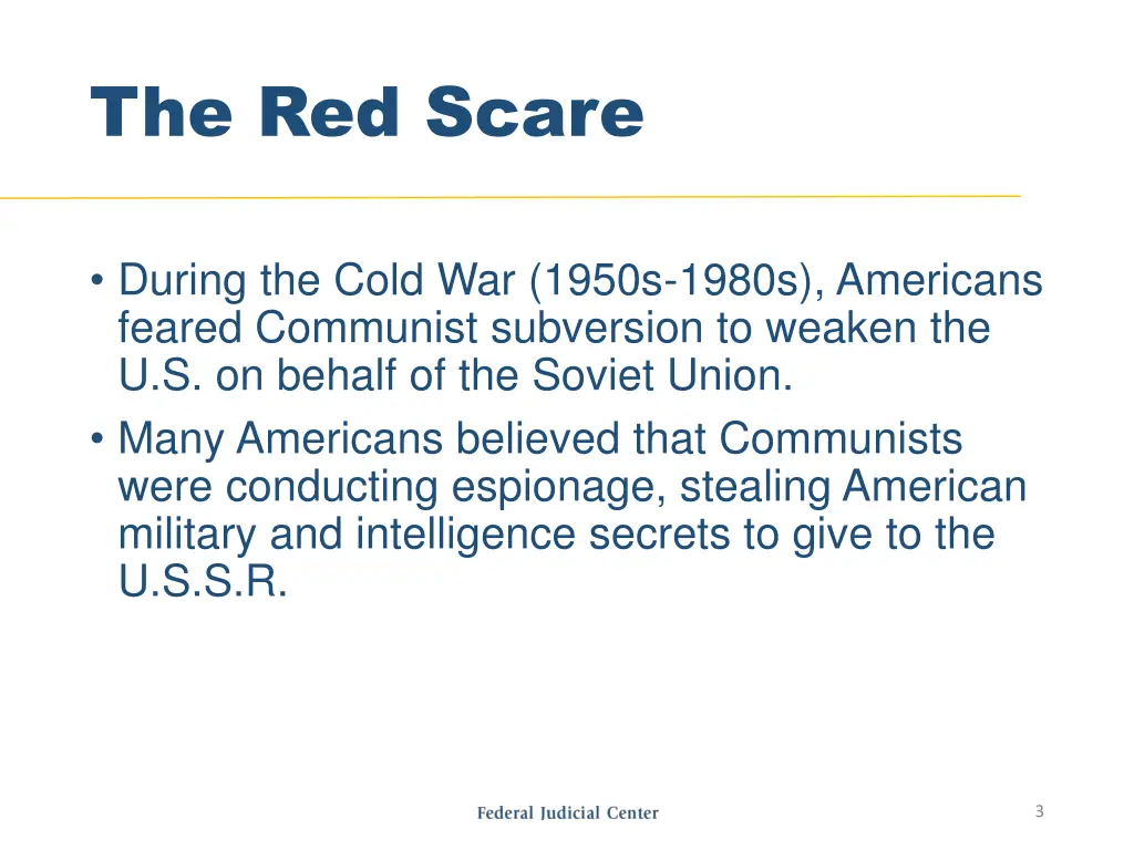 the red scare 1