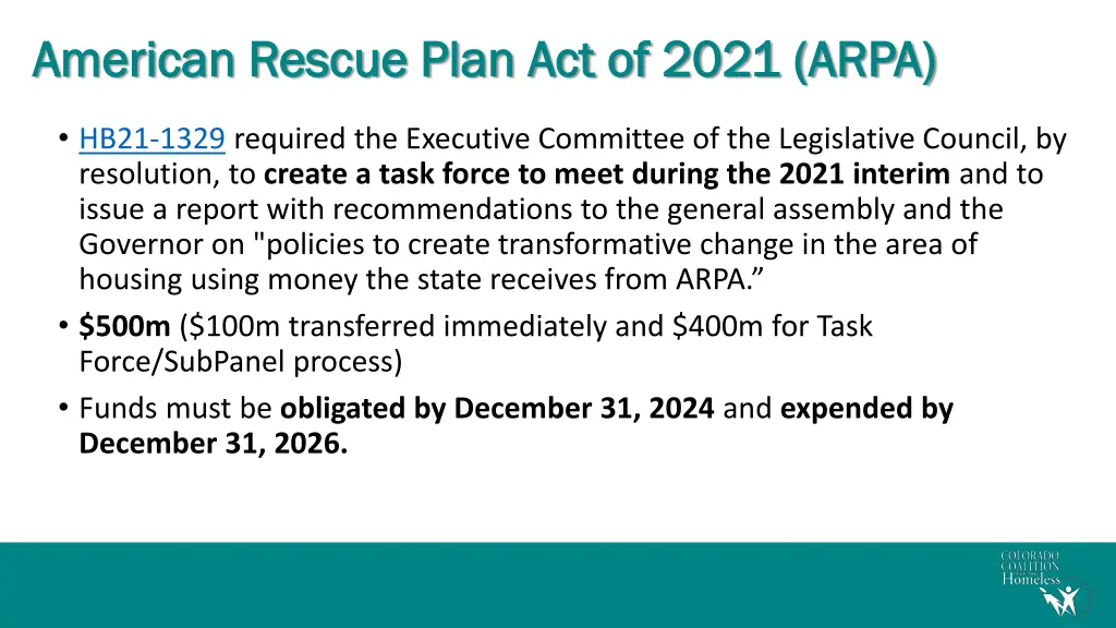 american rescue plan act of 2021 arpa american