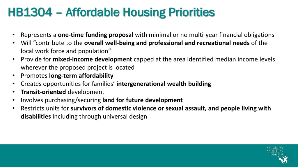 hb1304 hb1304 affordable housing priorities