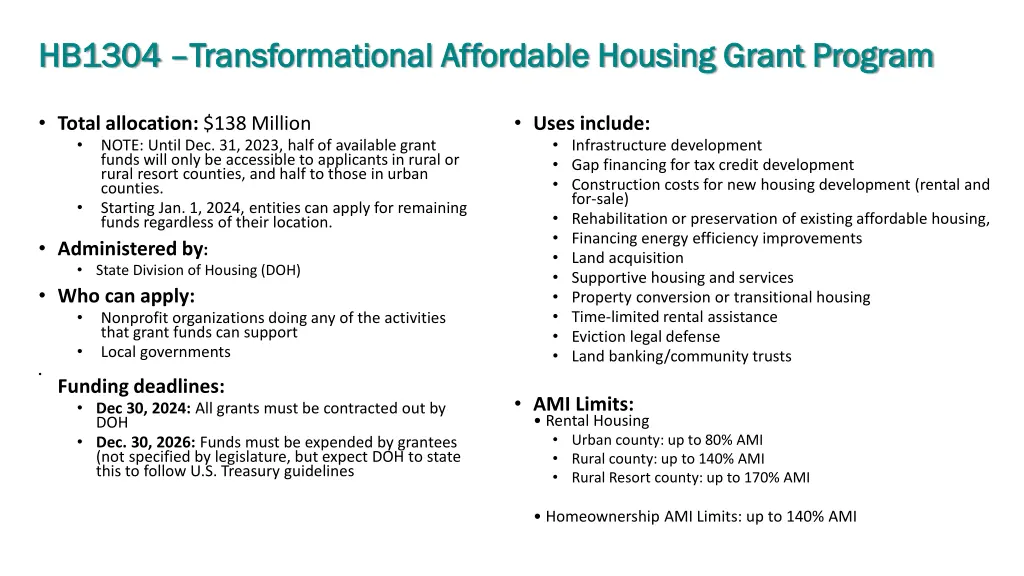 hb1304 hb1304 transformational affordable housing