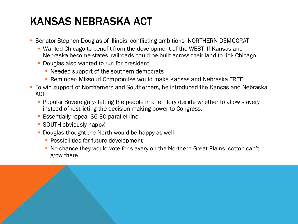 kansas nebraska act