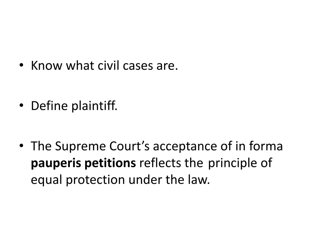 know what civil cases are