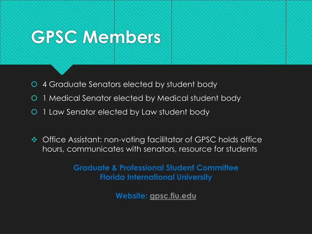 gpsc members