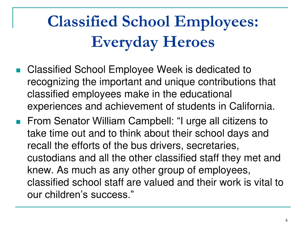 classified school employees everyday heroes