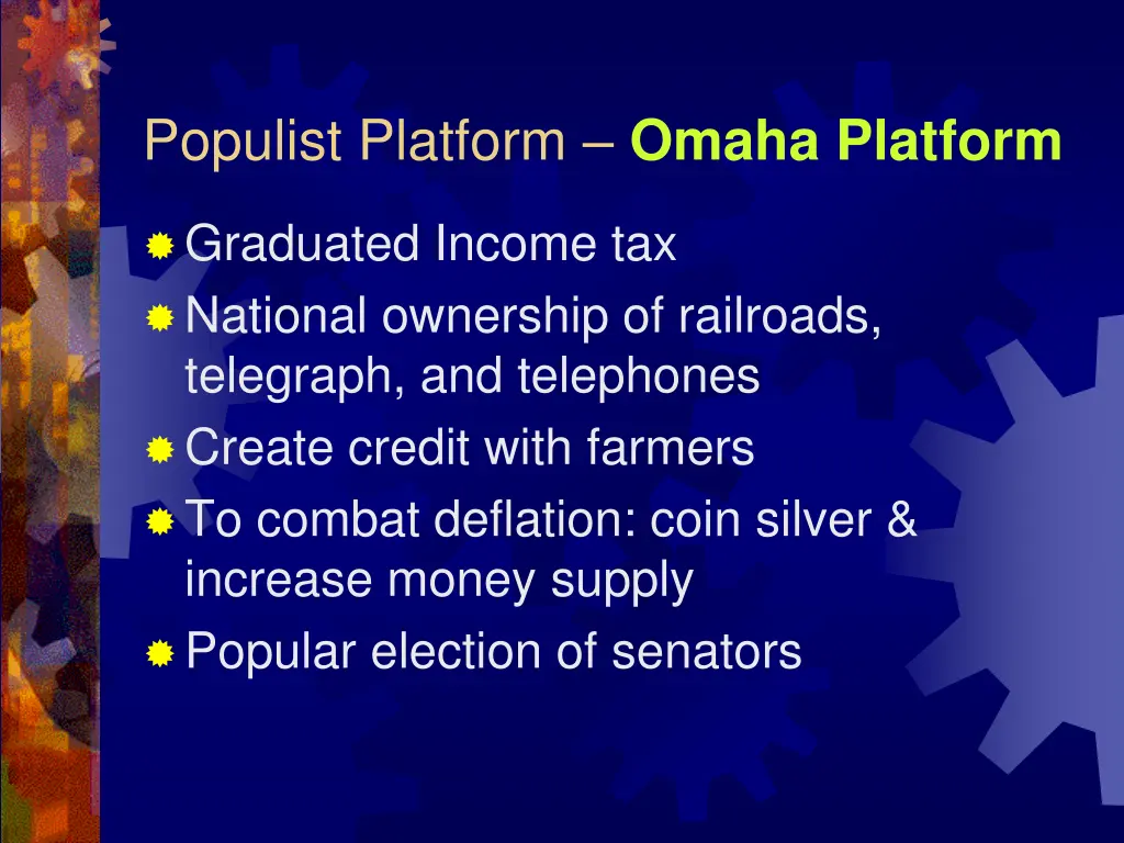 populist platform omaha platform