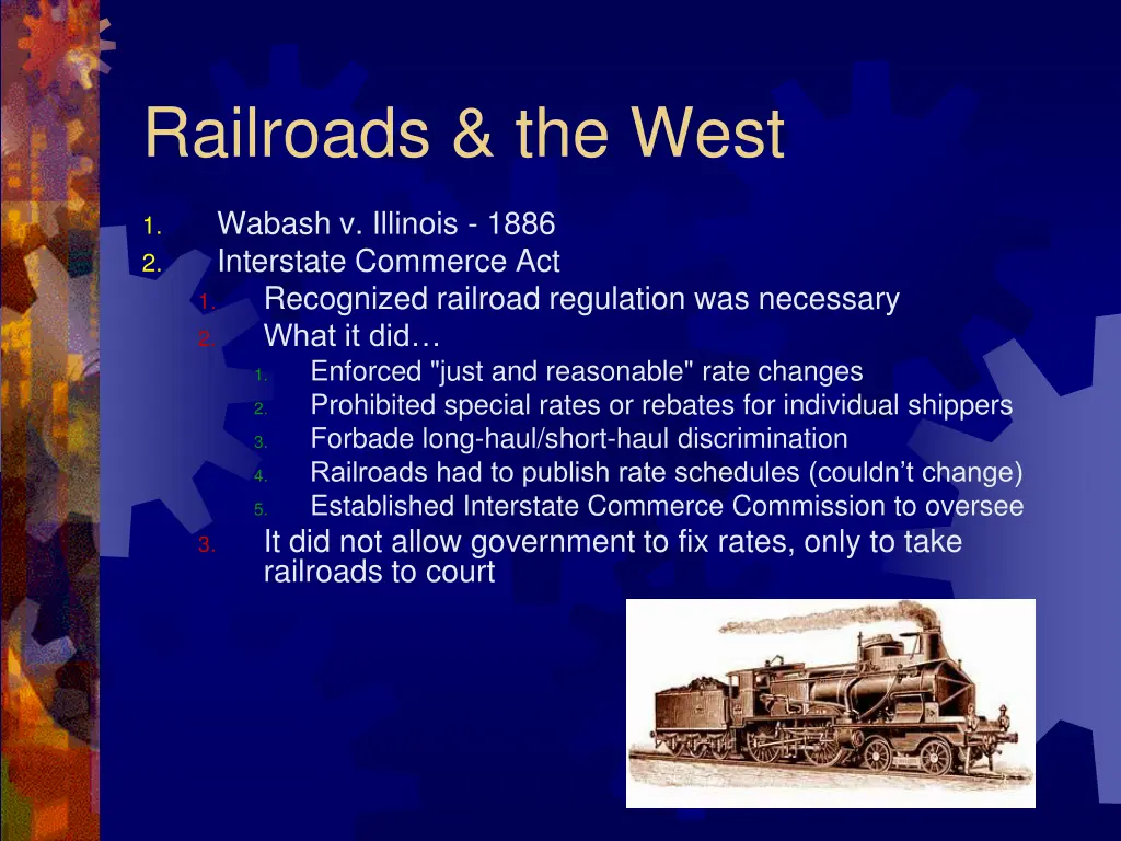 railroads the west 1