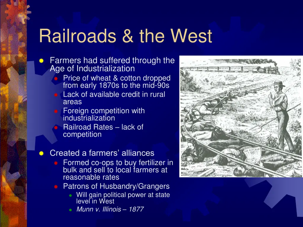 railroads the west