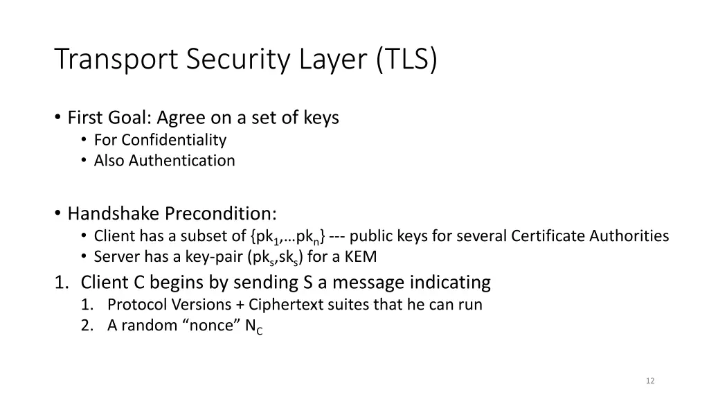 transport security layer tls 1