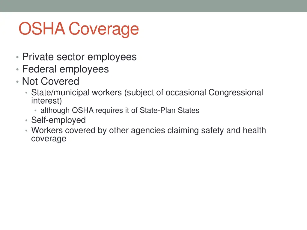 osha coverage