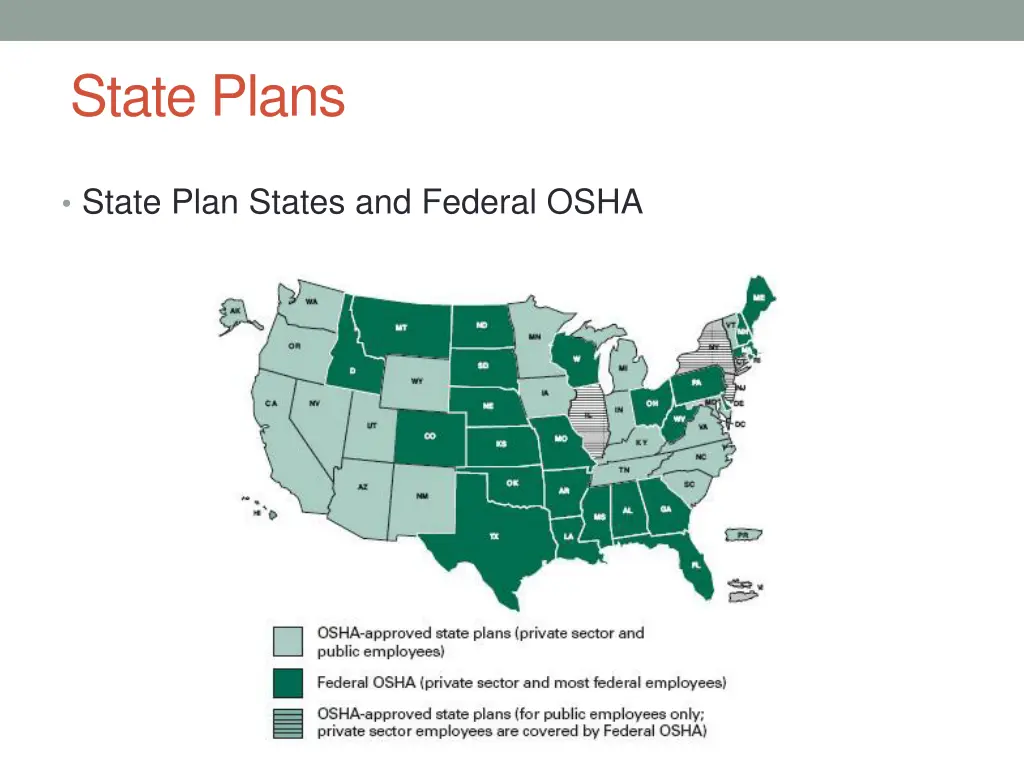 state plans