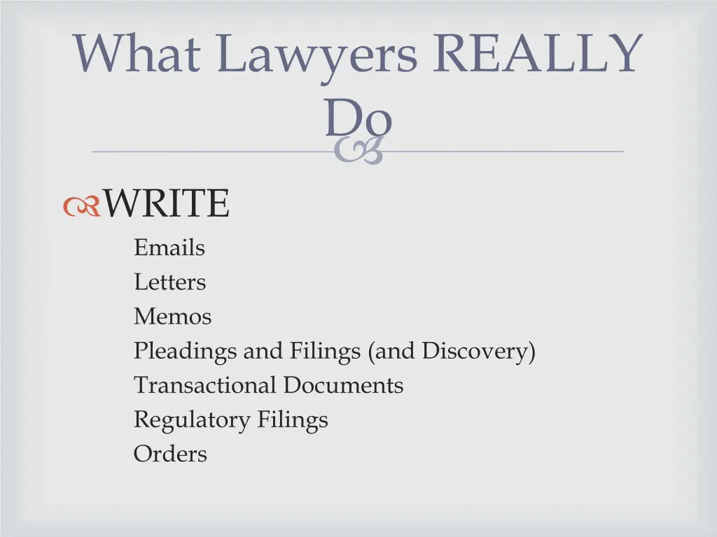 what lawyers really do