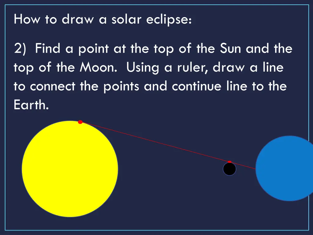 how to draw a solar eclipse 1