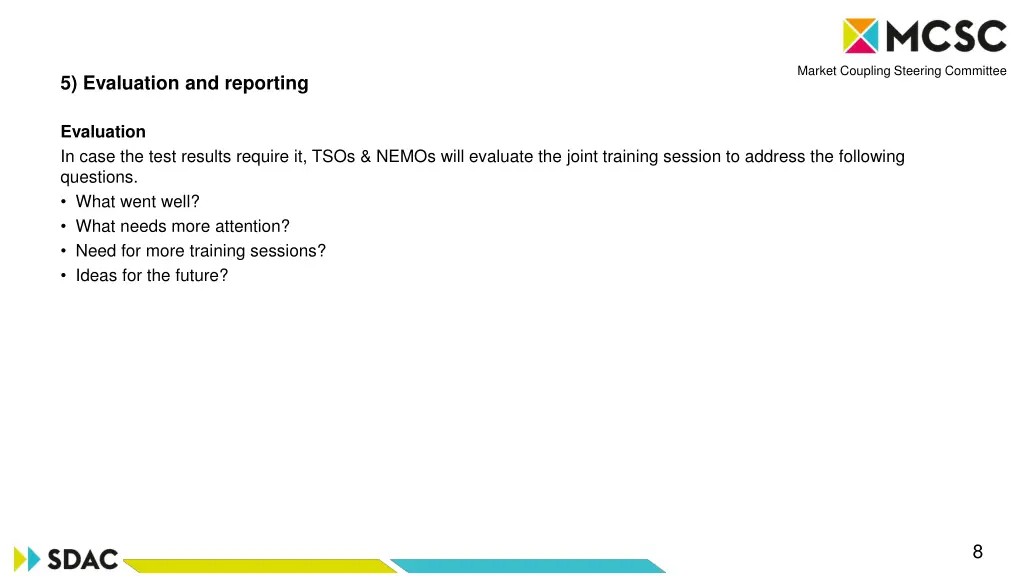 market coupling steering committee 7