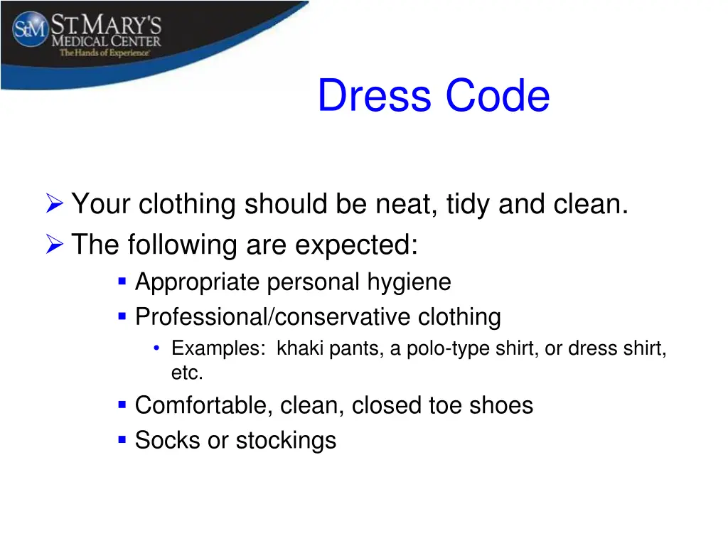 dress code