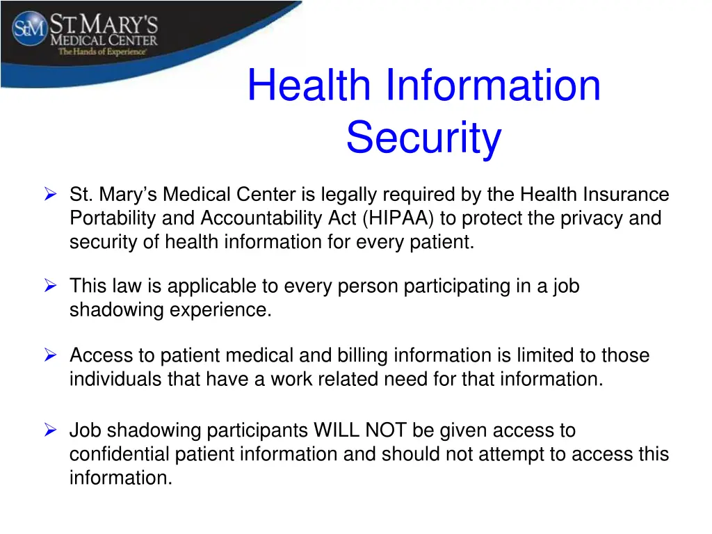 health information security