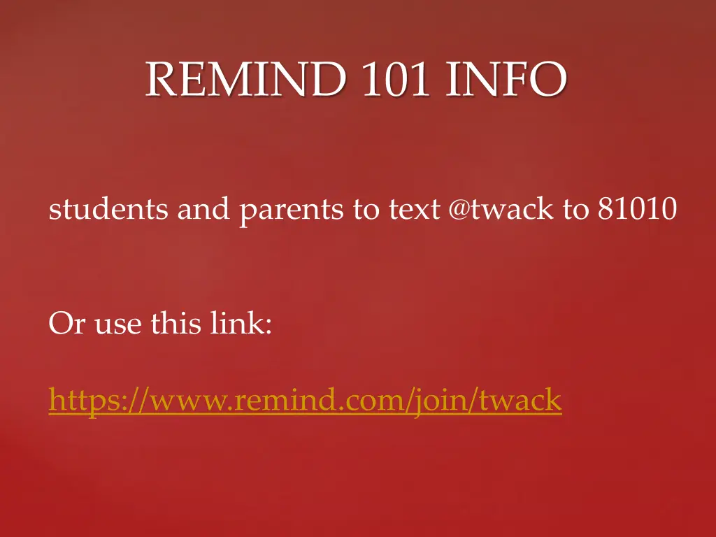 remind 101 info