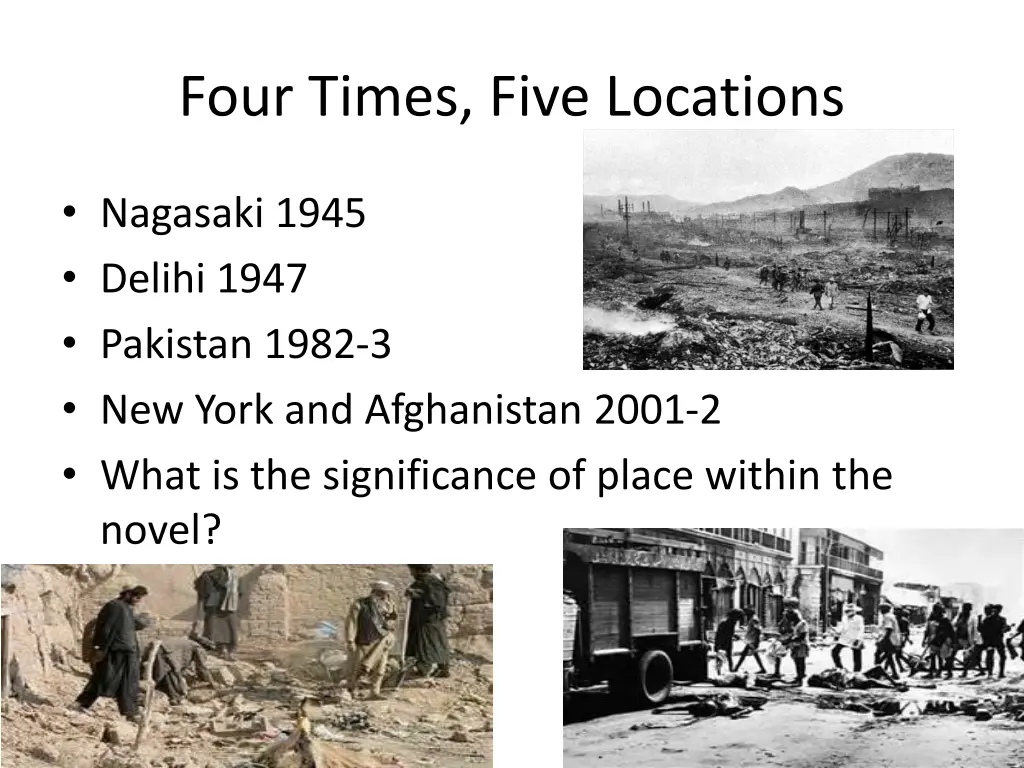 four times five locations