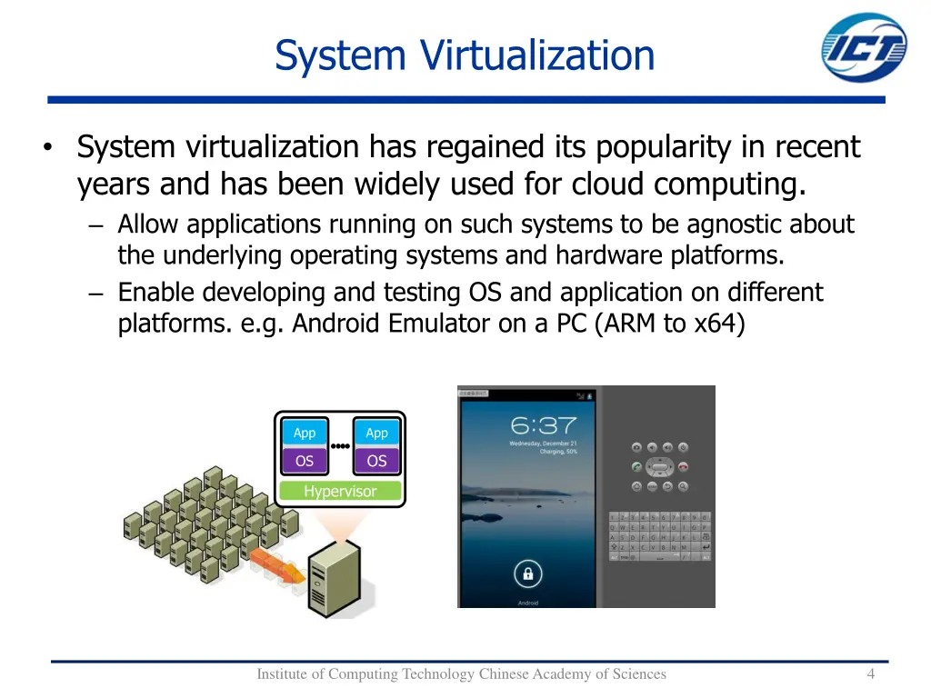 system virtualization