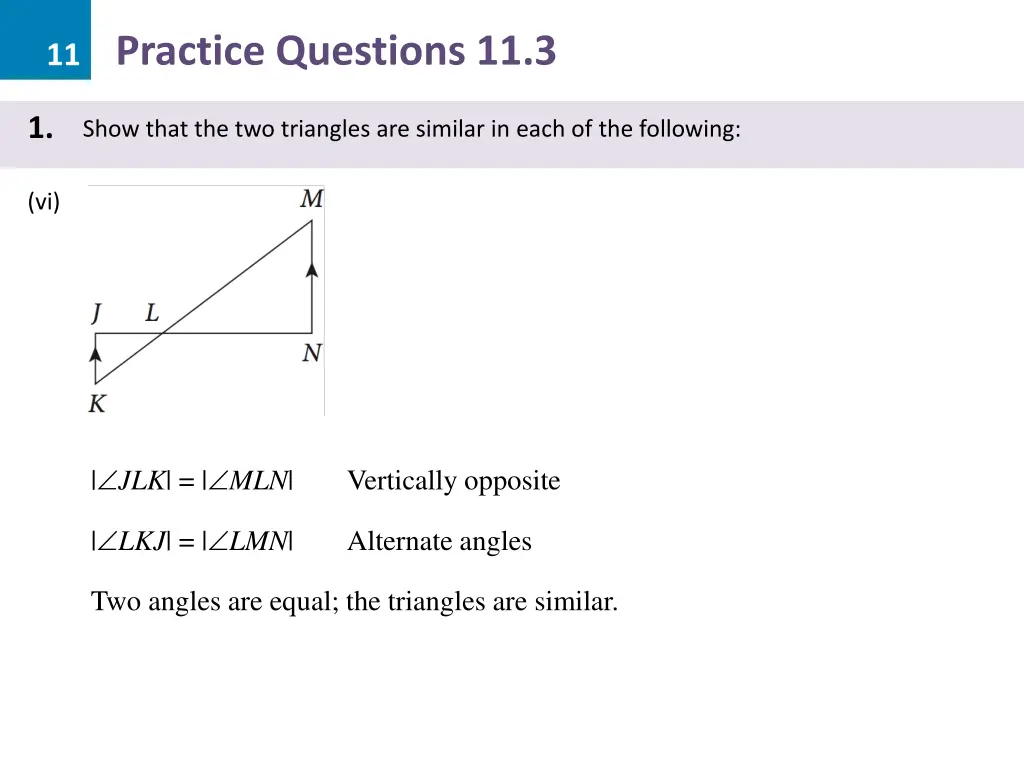 11 practice questions 11 3 5