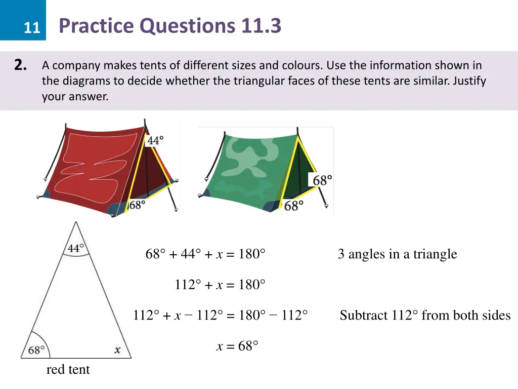 11 practice questions 11 3 6