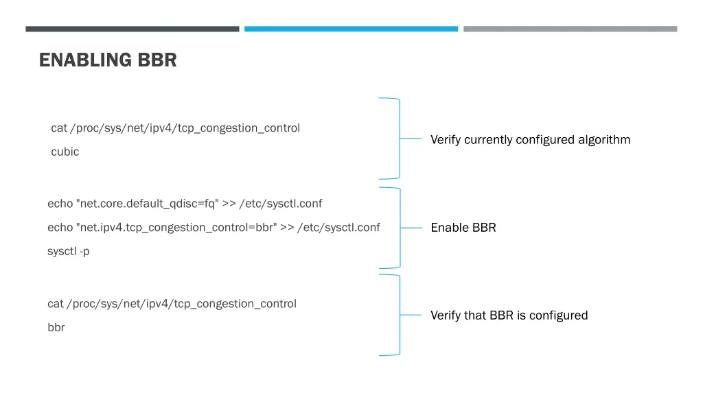 enabling bbr