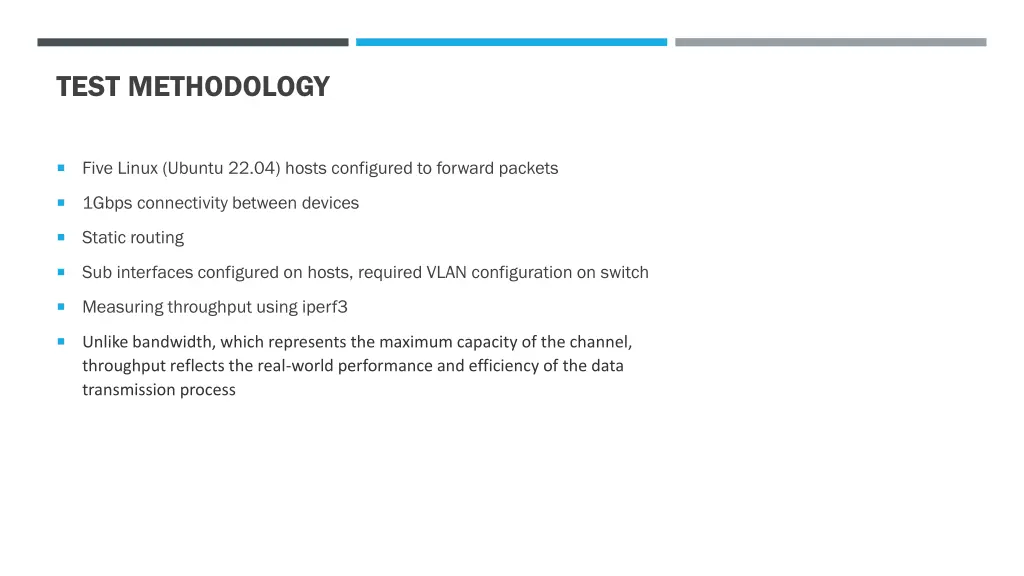 test methodology