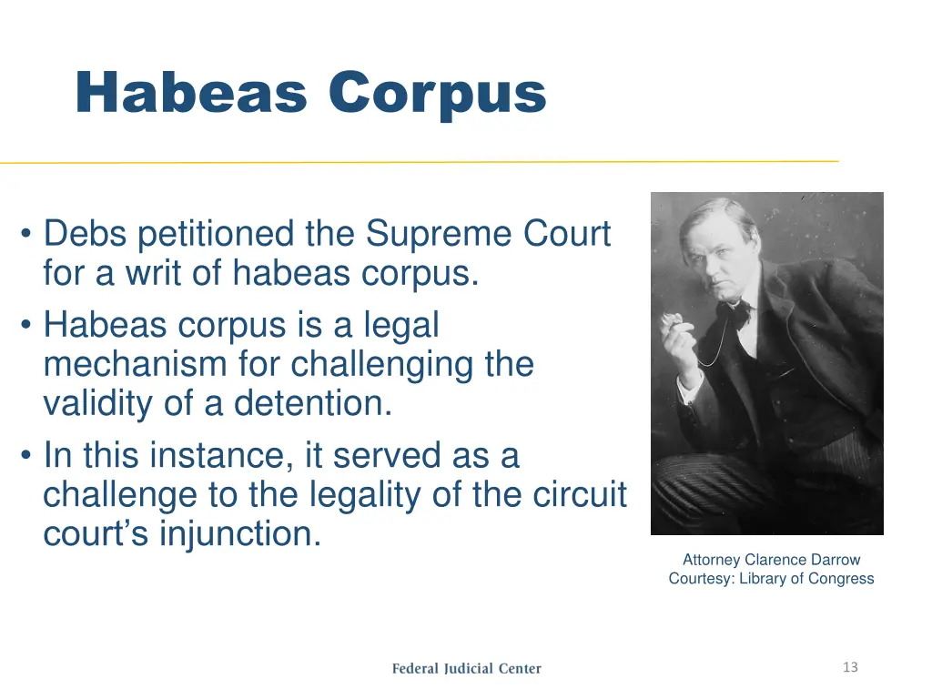 habeas corpus