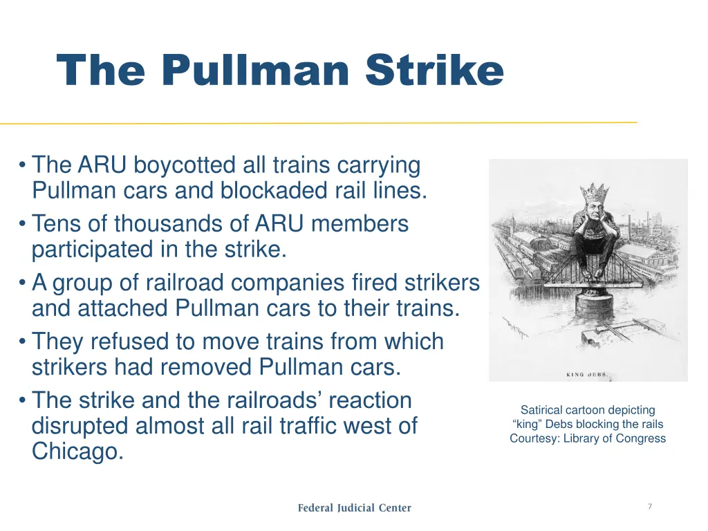 the pullman strike