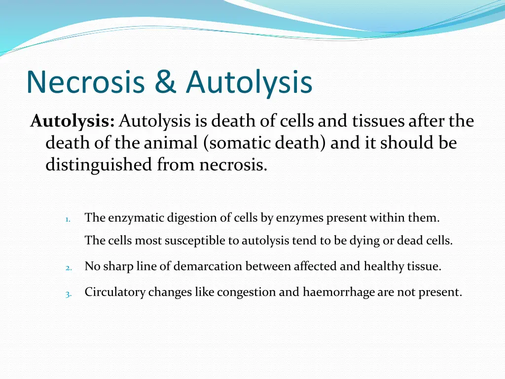 necrosis autolysis