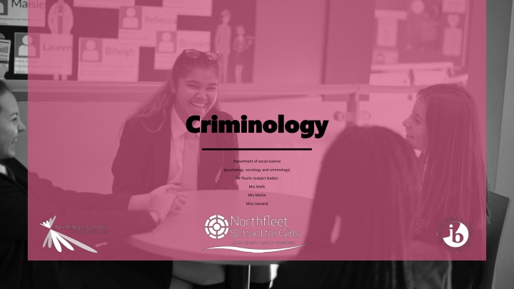 criminology criminology